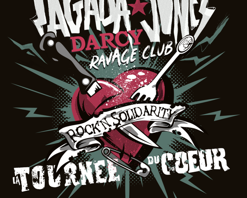 TAGADA JONES + DARCY + RAVAGE CLUB // LA TOURNÉE DU COEUR