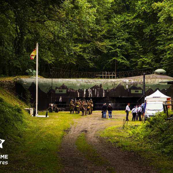 Fort aux fresques - petit ouvrage du bois de Bousse