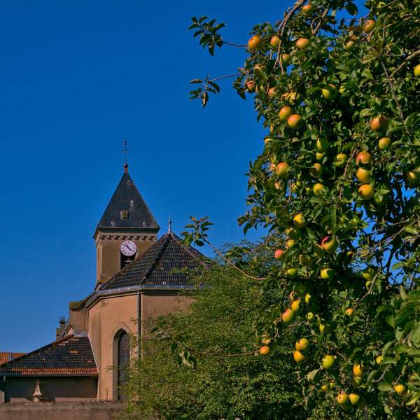 Wandhemälde- Kirche "Saint-Pierre et Saint-Paul"