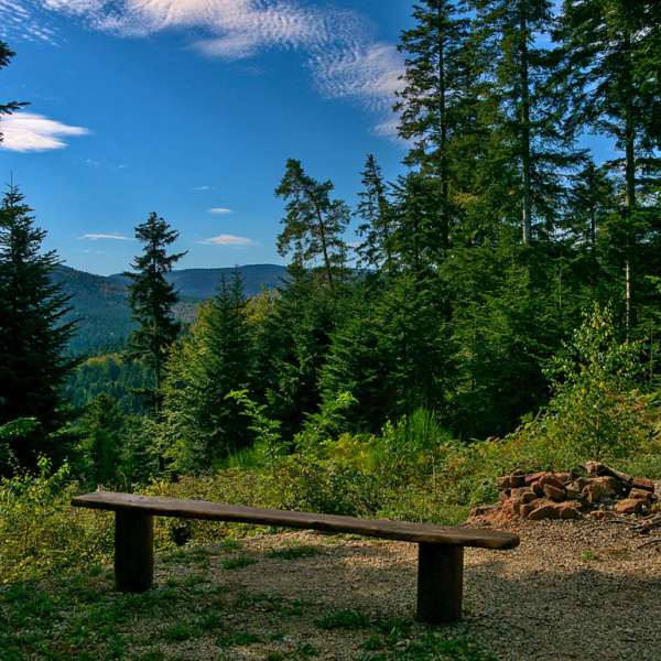 Wanderweg zum gallo-römischen Friedhof