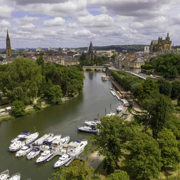 Fahrradroute la voie bleue - Metz - Pont-à-Mousson