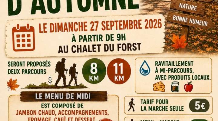 Marche d'automne