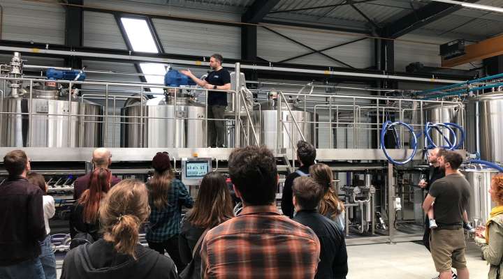 Visite de la brasserie Galibot