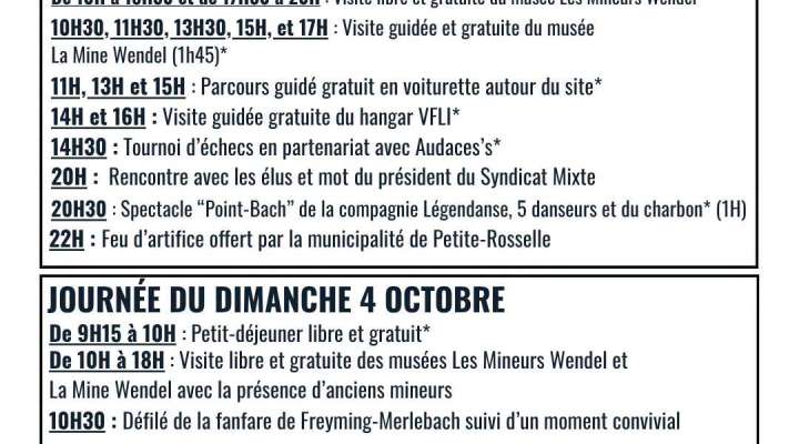 20 ans La Mine Wendel