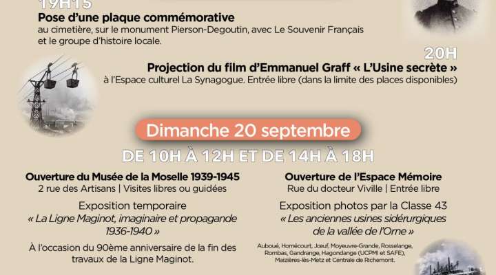 Journées du Patrimoine film "L’Usine secrète"
