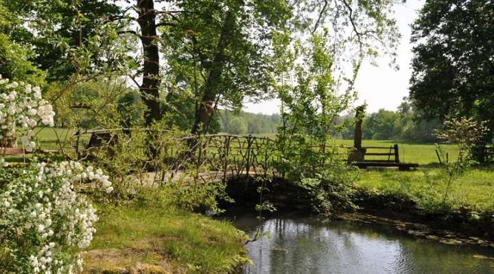 Der Garten von Schloss Preisch