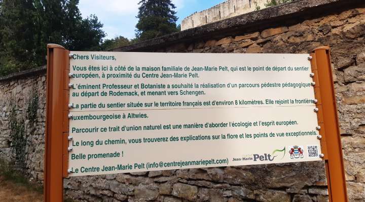 Linearer Pfad Jean-Marie Pelt