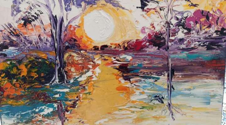 Exposition des oeuvres de Martine Marchal