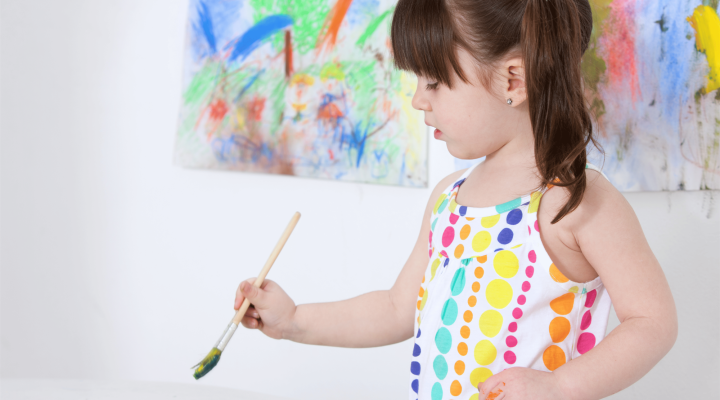 Atelier peinture pour les tout-petits