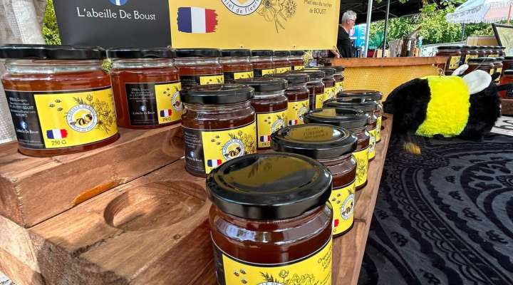 Inauguration de la miellerie "l'abeille de Boust"