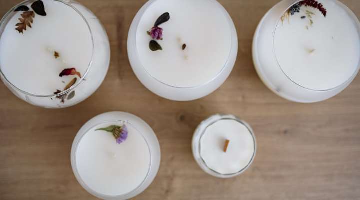 Atelier - Bougies végétales