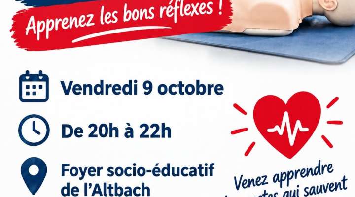 Formation aux gestes de premiers secours