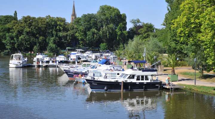 Plan d'eau de Metz und Moselufer