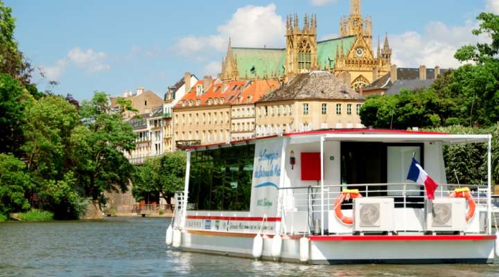 Elektrosolarboot le Graoully - la Compagnie des Bateaux de Metz
