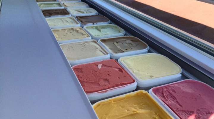 Selbstgemachtes Eis aus Ritzing