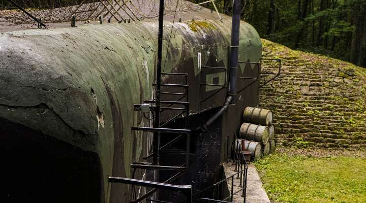 Fort aux fresques - petit ouvrage du bois de Bousse