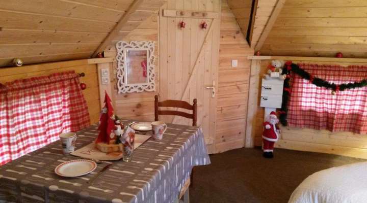 Aussergewöhnliche Unterkunft - chalet kota pêcheur