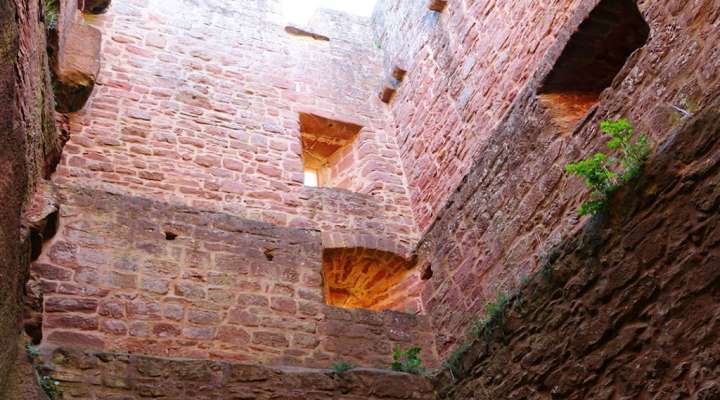 Burg Falkenstein und der Helfenstein