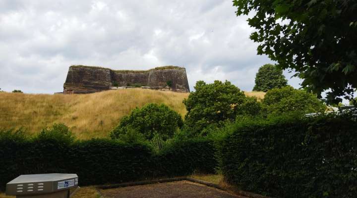Servicebereich für Wohnmobile an der Zitadelle