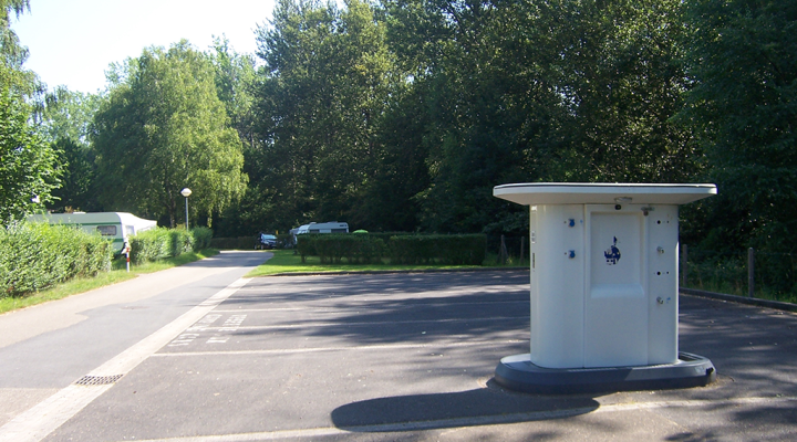 Aire de service camping-cars du camping Ramstein plage