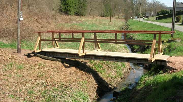 Parcours marche nordique bleu