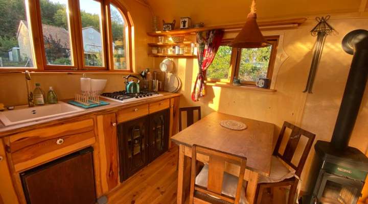 Ungewöhnliche Unterkunft - Wohnwagen Baerbnb