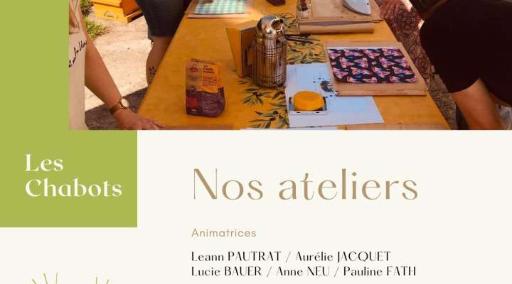 Ateliers été 2026 association Les Chabots