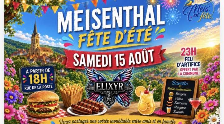 Fête d’été à Meisenthal