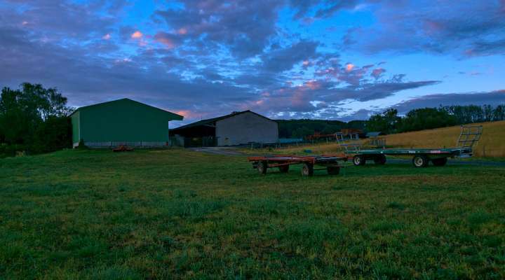 Die Hügel des Metzer Landes