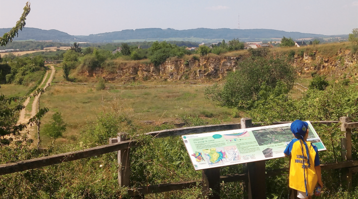 Pfad durch das Nationale Geologische Naturreservat
