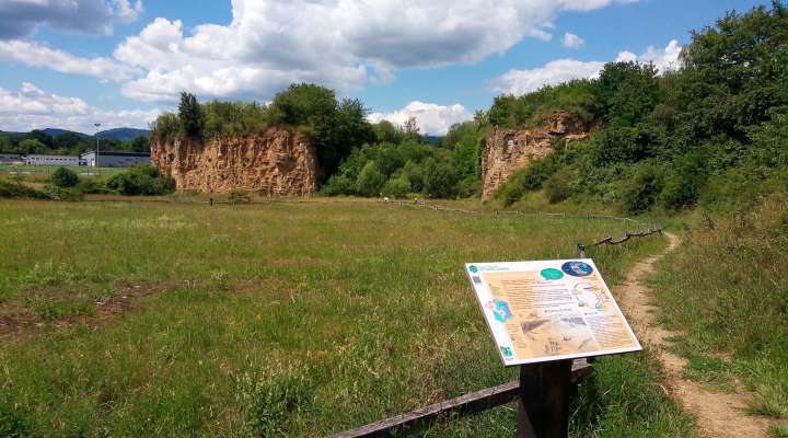 Pfad durch das Nationale Geologische Naturreservat