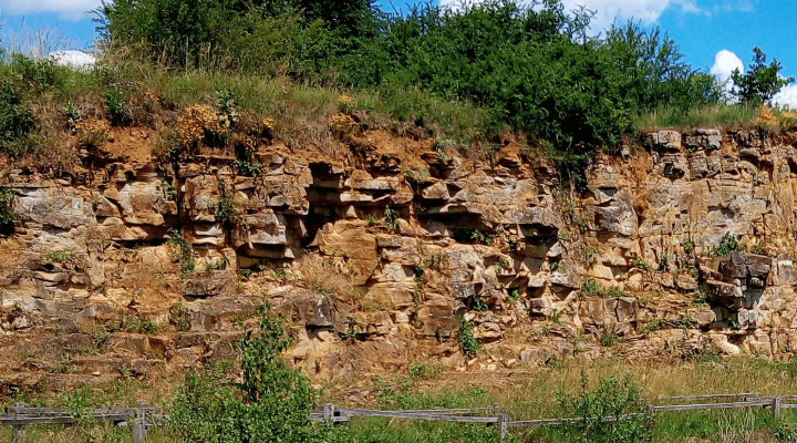 Pfad durch das Nationale Geologische Naturreservat