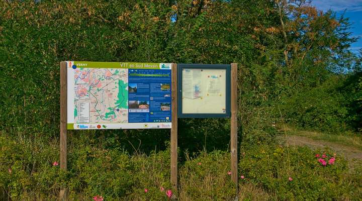 Mountainbike in Süd-Messin