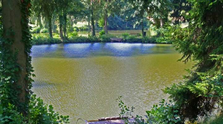 Schleife von Belval und dem Teich