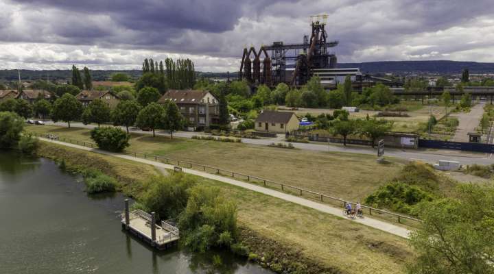 Fahrradroute la voie bleue - Thionville - Metz