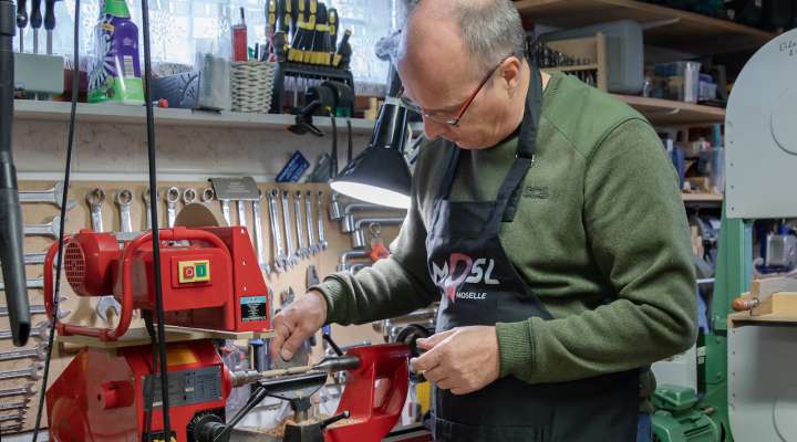 Stylo & art sur bois