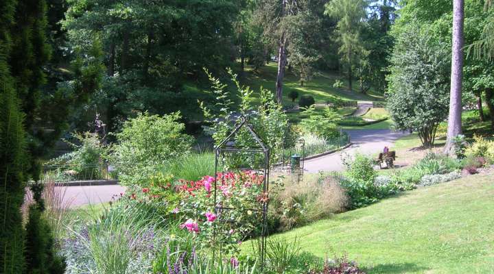 DER STADTPARK VON SARREGUEMINES