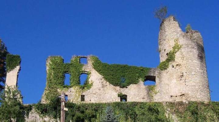 Ruinen der Burg Frauenberg