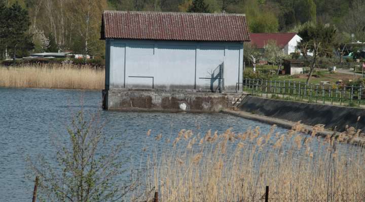 Route de la ligne maginot aquatique - étang réservoir