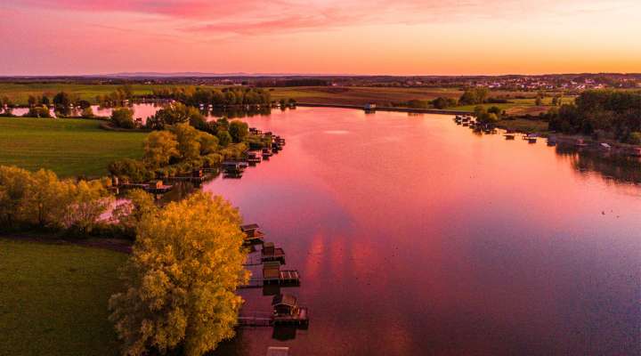 Route de la ligne maginot aquatique - étang réservoir du welschof