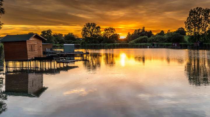 Route de la ligne maginot aquatique - étang réservoir du welschof