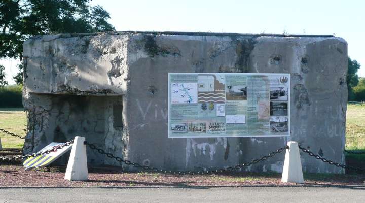 Route de la ligne maginot aquatique - mémorial redoute 117
