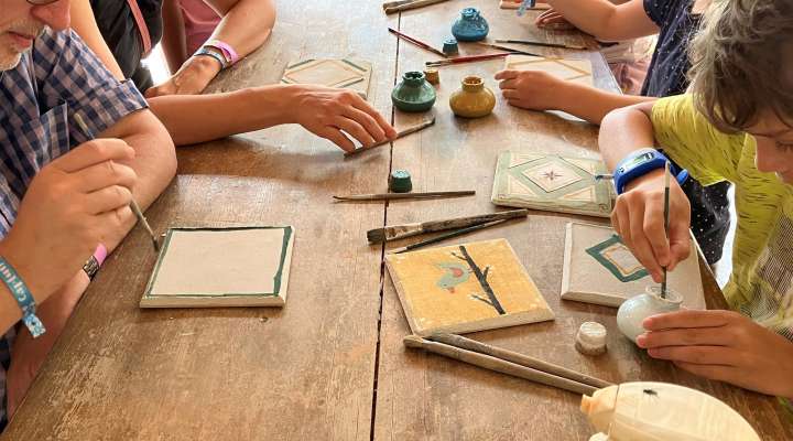 Der Sommer der Neugierigen – Familienworkshop: Die Kunst der Freskenmalerei