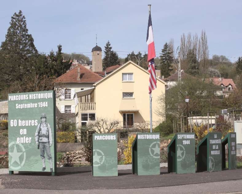© Communauté de Communes Mad & Moselle
Parcours historique de la bataille de dornot - corny 1944
