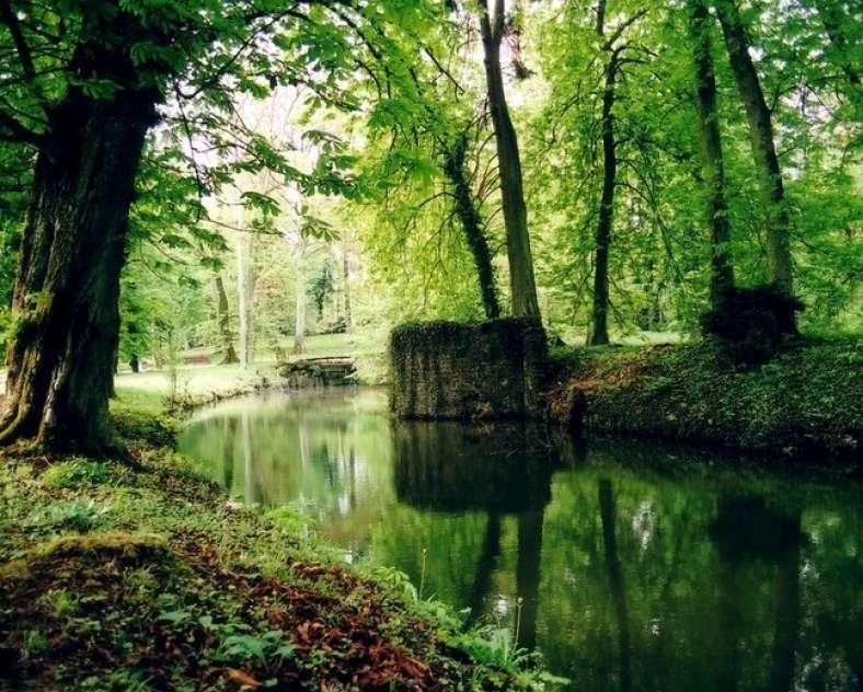 Château de Preisch Der Garten von Schloss Preisch