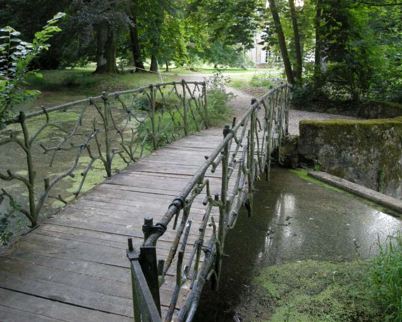 Château de Preisch Der Garten von Schloss Preisch