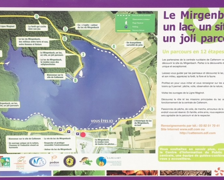 OT CCCE Rundweg um den Mirgenbach-see