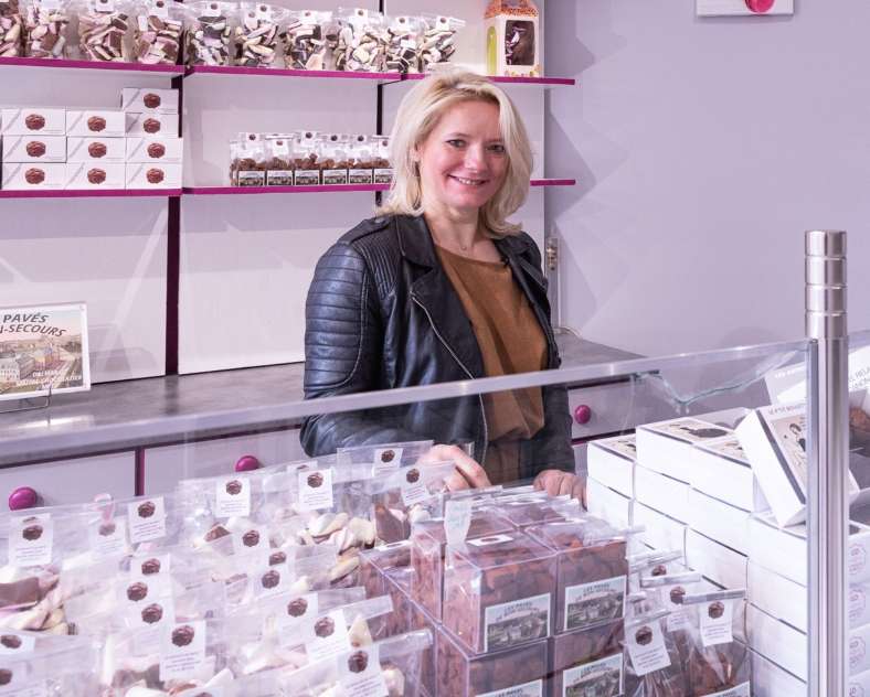 Laetitia Lhermitte Chocolaterie les boulets de Metz