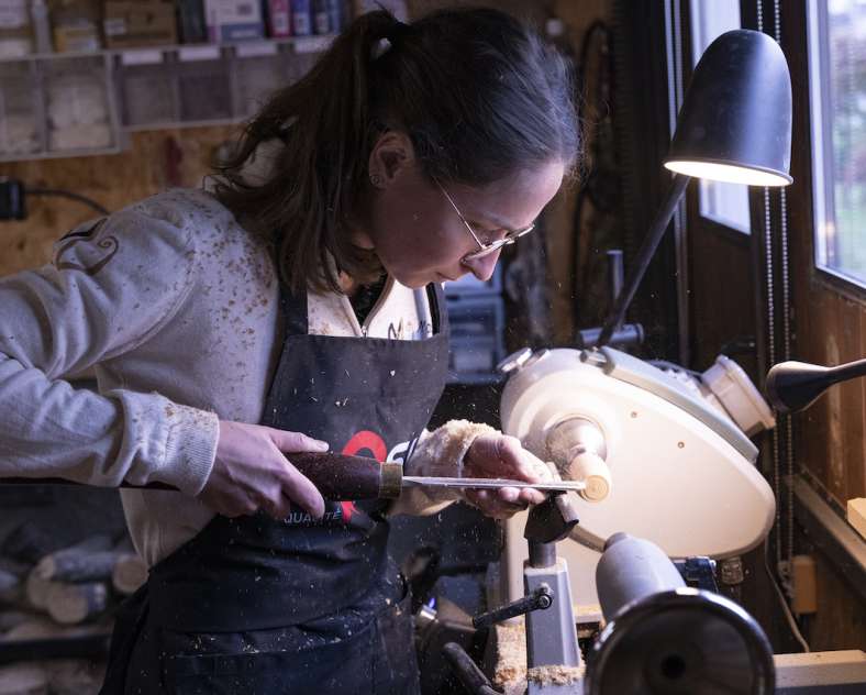 Laetitia Lhermite Tournage sur bois - Maison Laglasse