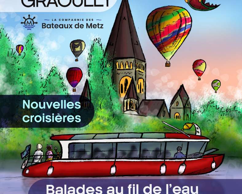 DR - source Ville de Metz Balade au fil de l'eau : Coeur de Metz